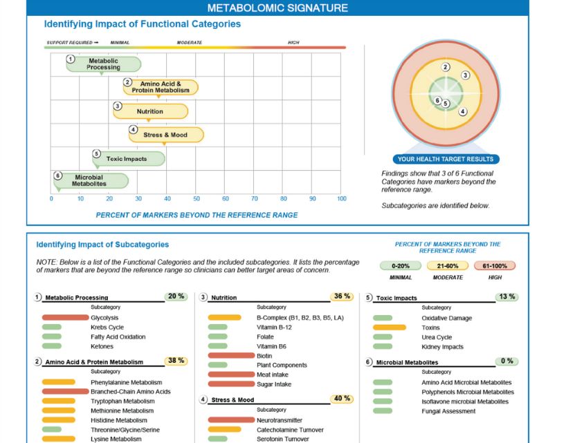 OAT Test - Analýza organických kyselin | Bodyheal